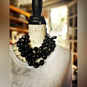 Hawaiian Black Kui Kui Nut Necklace